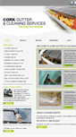 Mobile Screenshot of corkgutterandcleaningservices.ie